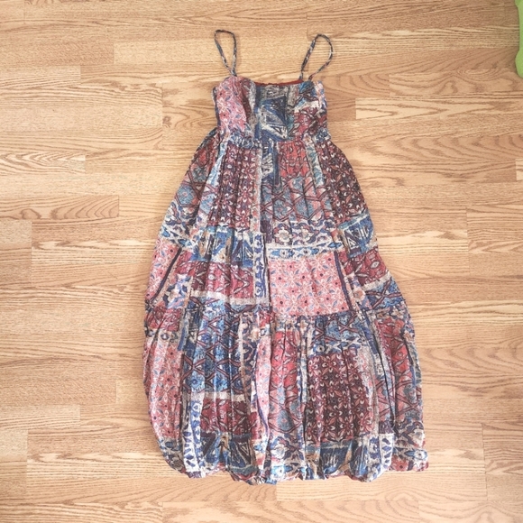 EUC Anthropologie Nikita Mhaisalkar Tiered Maxi Dress, Size 4 - Picture 1 of 16